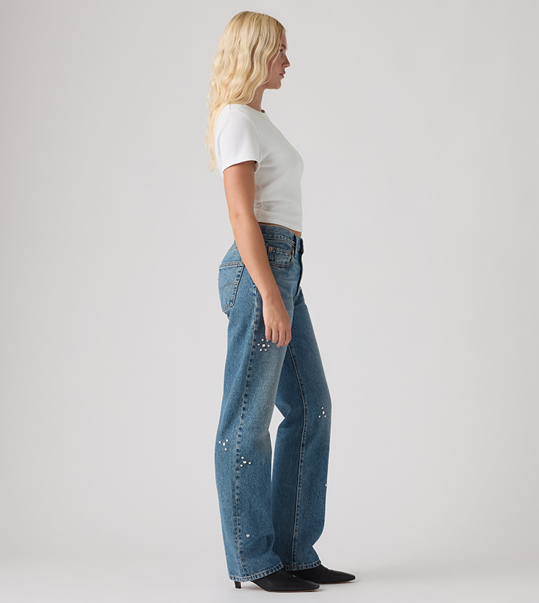Levi's  Straight Jeans - Blue Straight Jeans