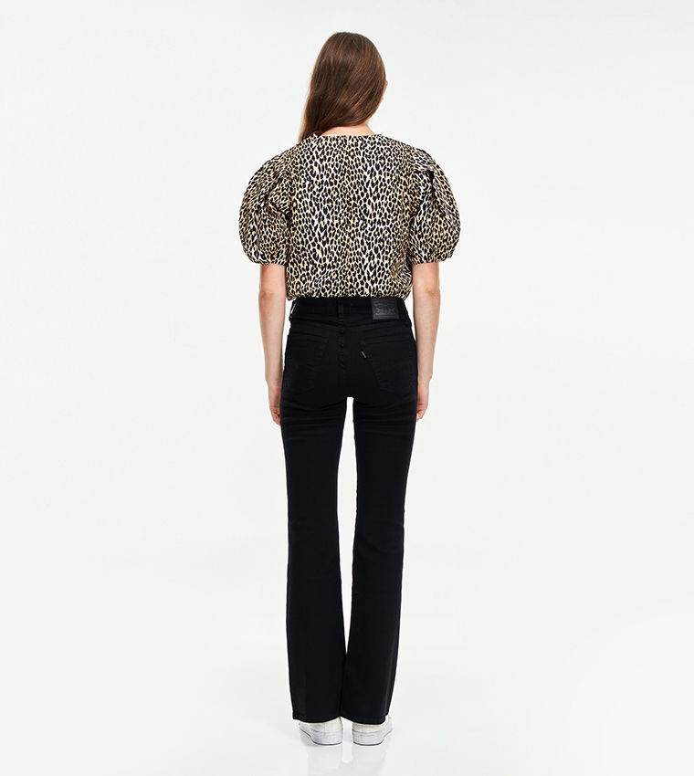 726 High Rise Flare Jeans