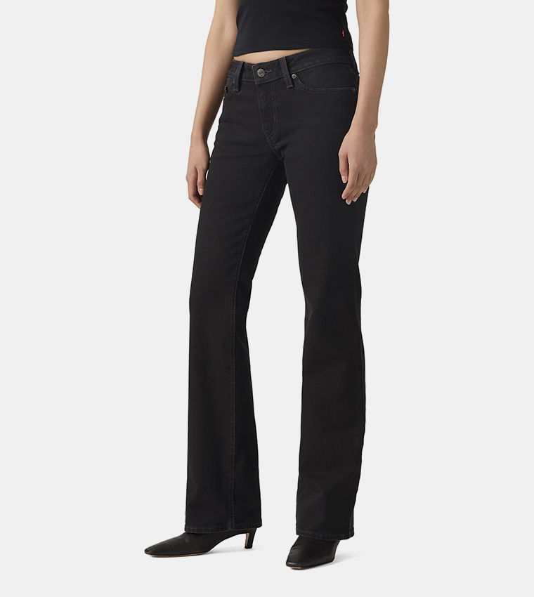 Superlow Washed Bootcut Jeans