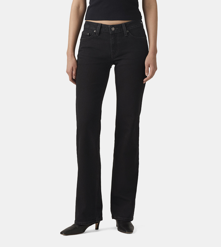 Superlow Washed Bootcut Jeans