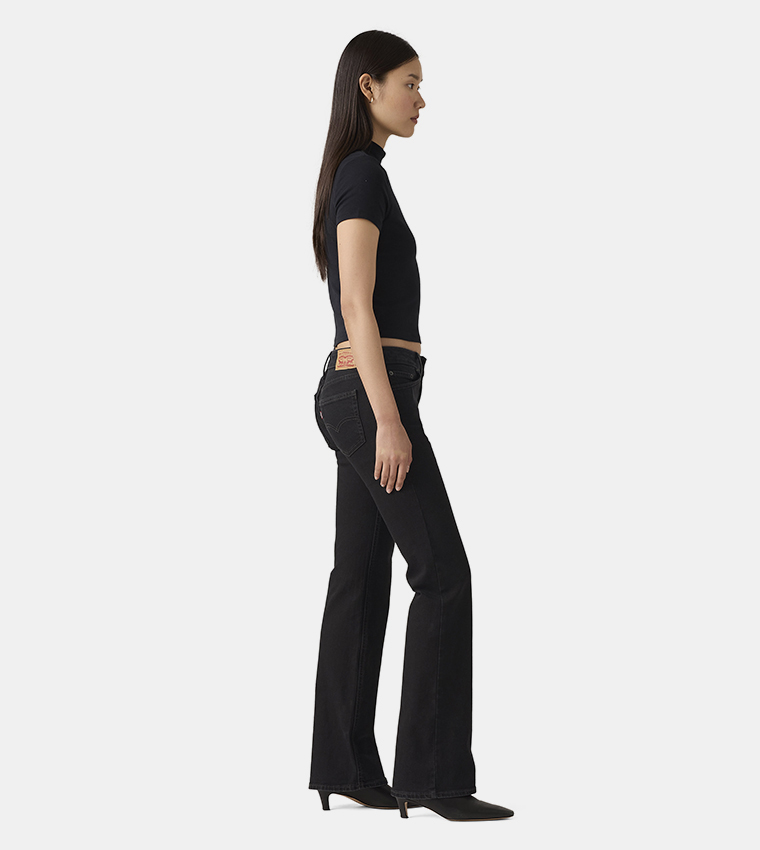 Superlow Washed Bootcut Jeans