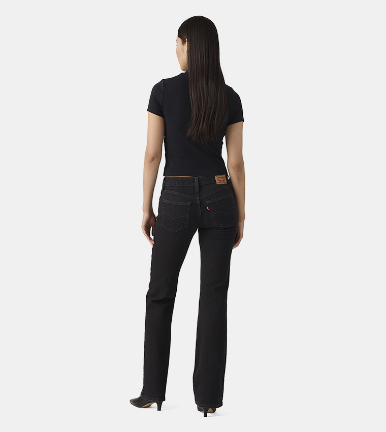 Superlow Washed Bootcut Jeans