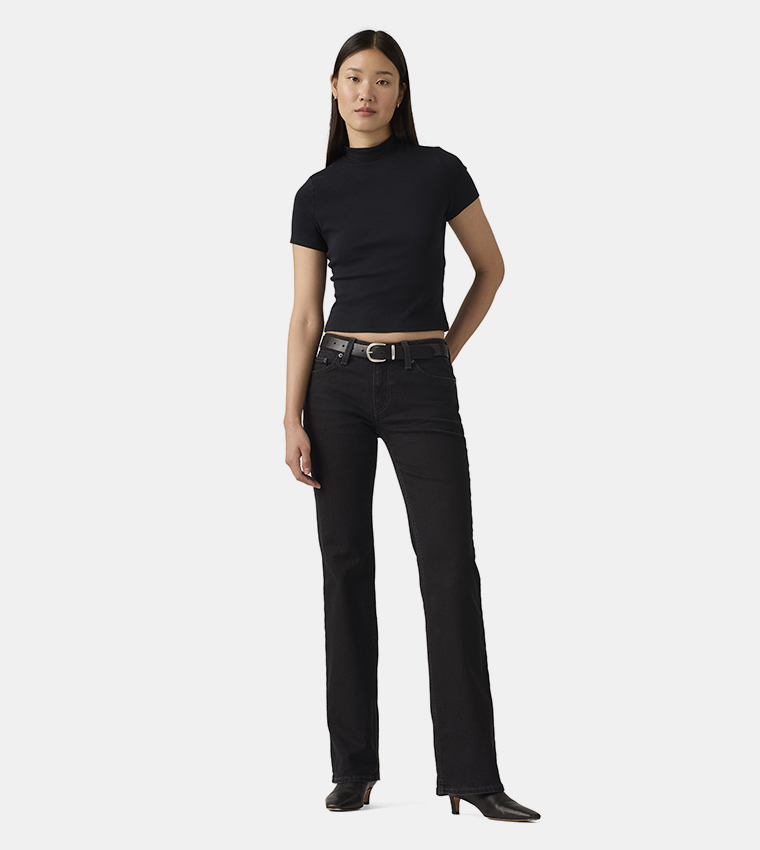 Superlow Washed Bootcut Jeans