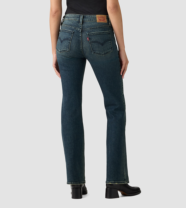 Ripped Superlow Bootcut Jeans