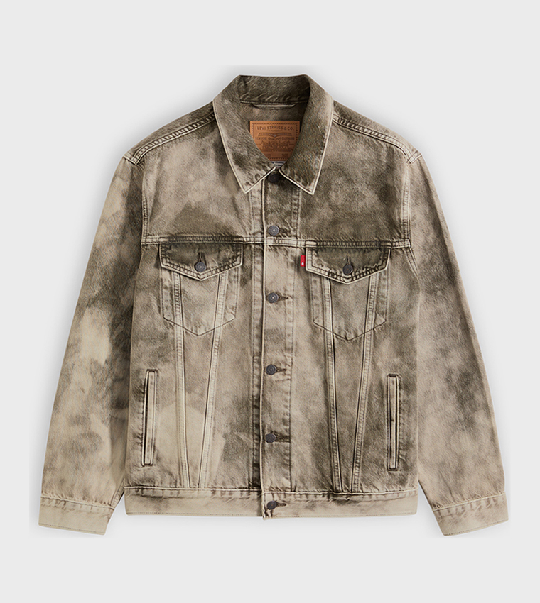 Long Sleeves Trucker Denim Jacket