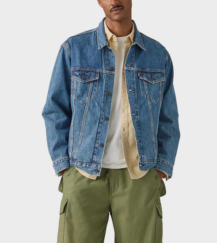 Washed Trucker Denim Jacket