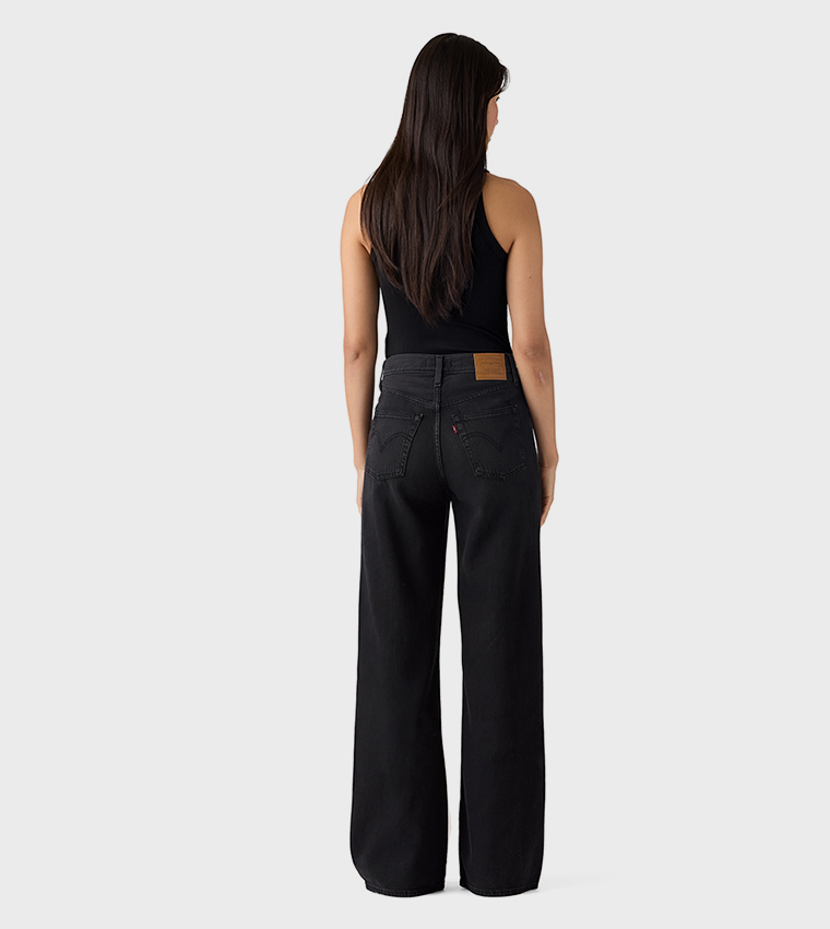 Levi's  Wide Leg Jeans - BLACK Wide Leg Jeans