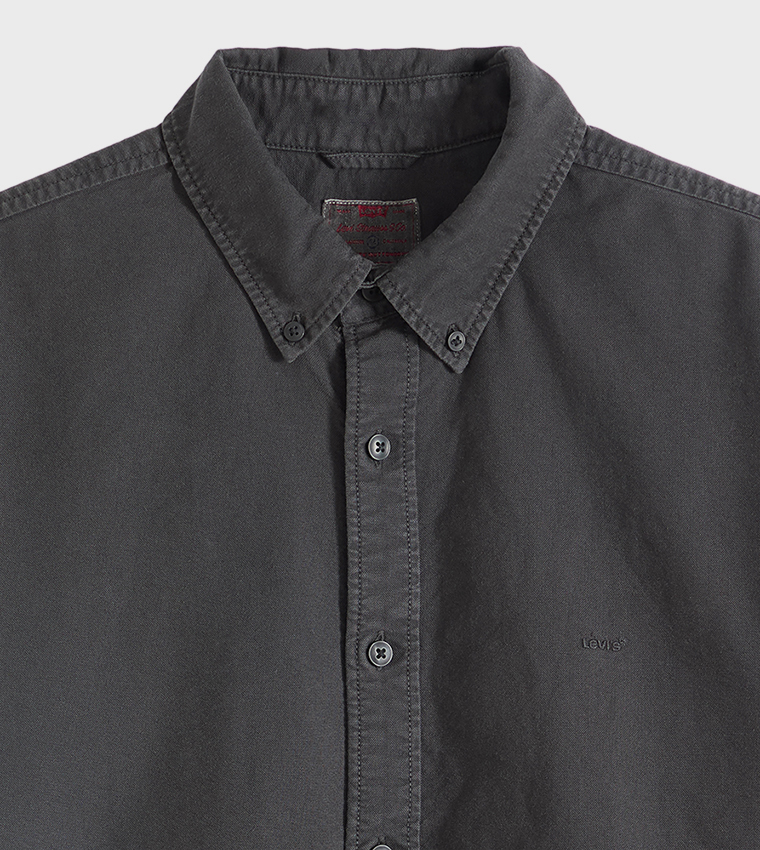 قميص كاجوال بكم طويل وأزرار 