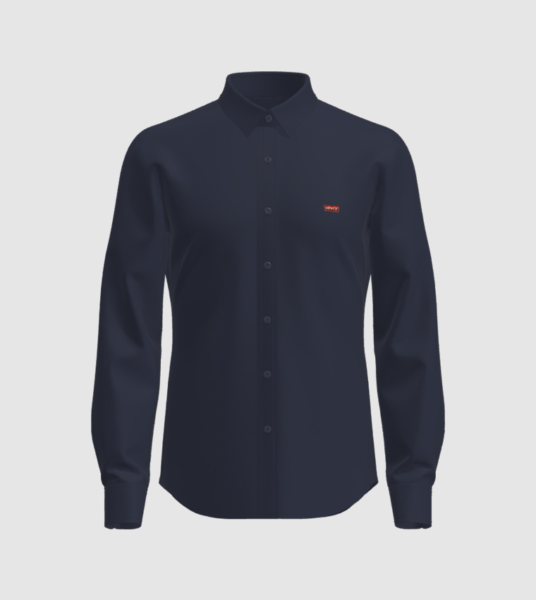 Logo Detail Long Sleeves Shirt