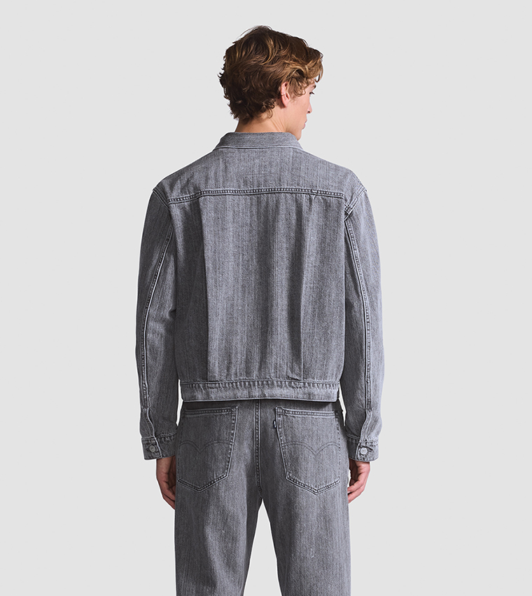 جاكيت جينز تاب مغسول 