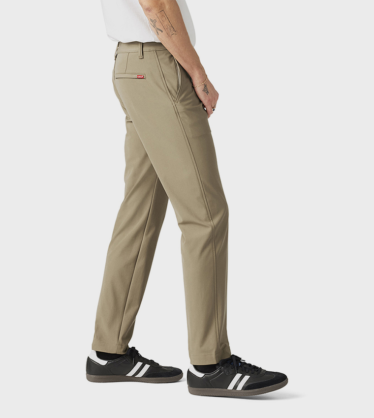 Mid Rise Tapered Fit Tech Chinos