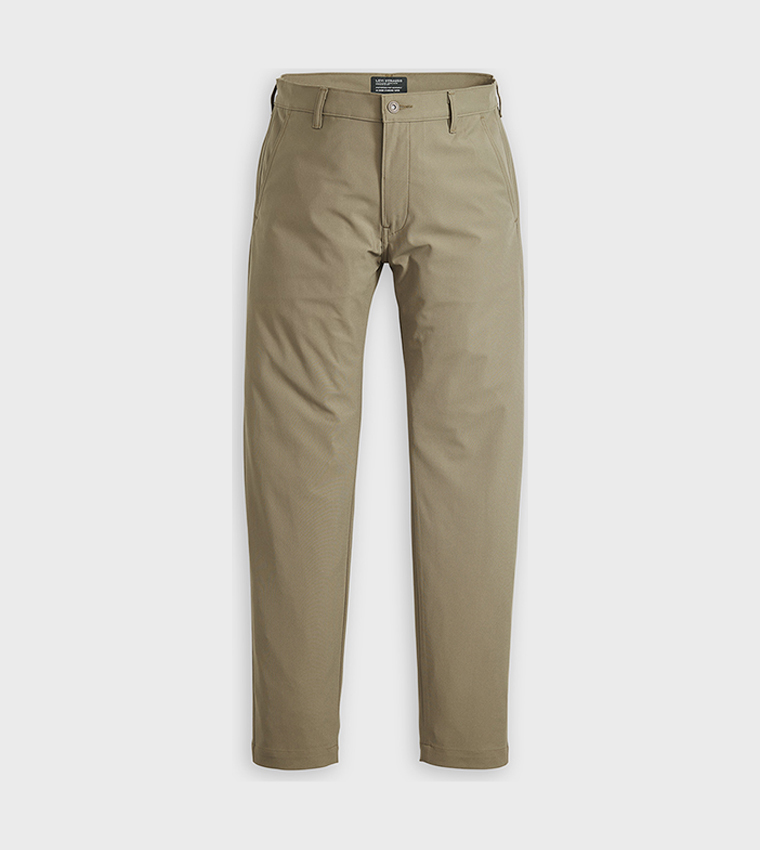 Mid Rise Tapered Fit Tech Chinos