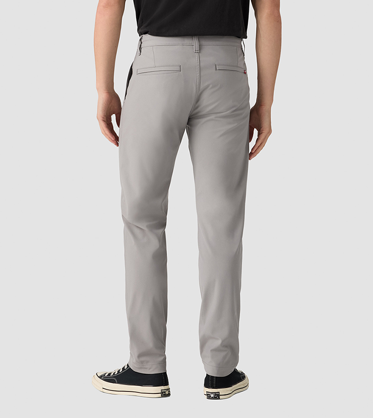 بنطلون تشينو مغسول بقصة تابرد 