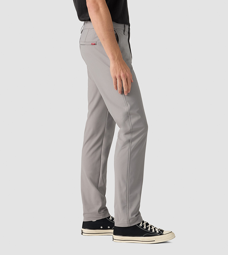 بنطلون تشينو مغسول بقصة تابرد 