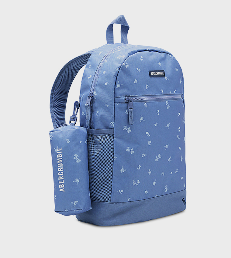 Printed Backpack and Pencil Pouch Set