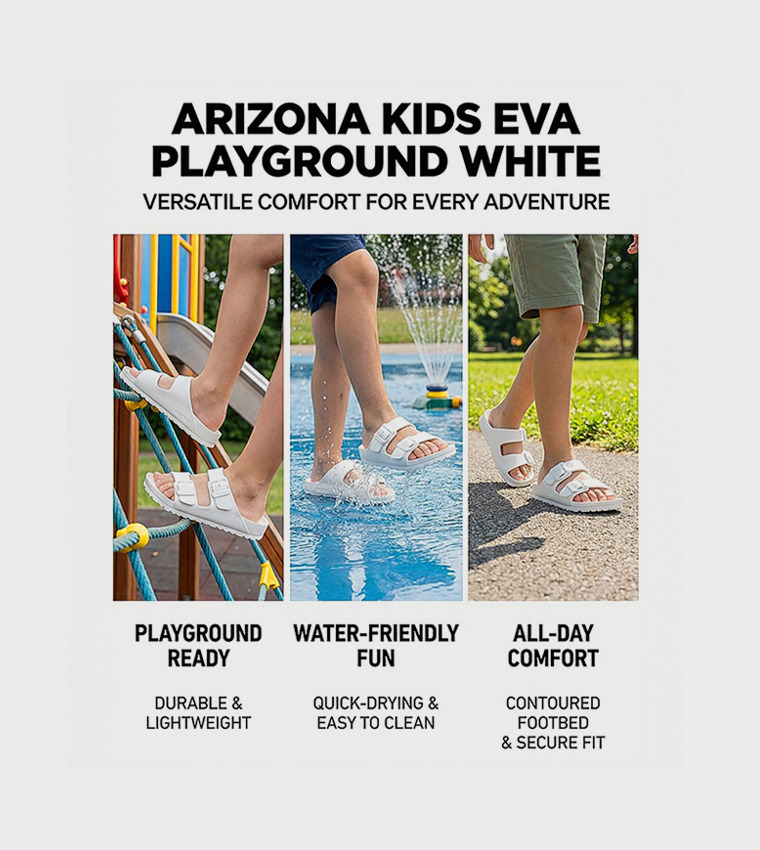 Arizona Kids Eva Playground White