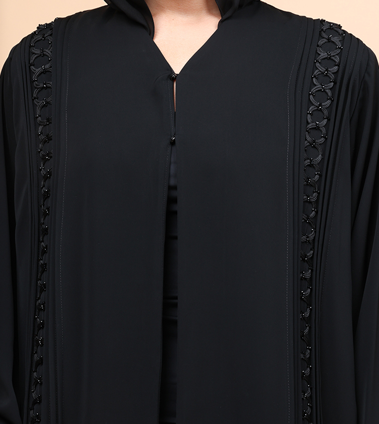 CELESTIAL Embellished Flared Sleeves Abaya