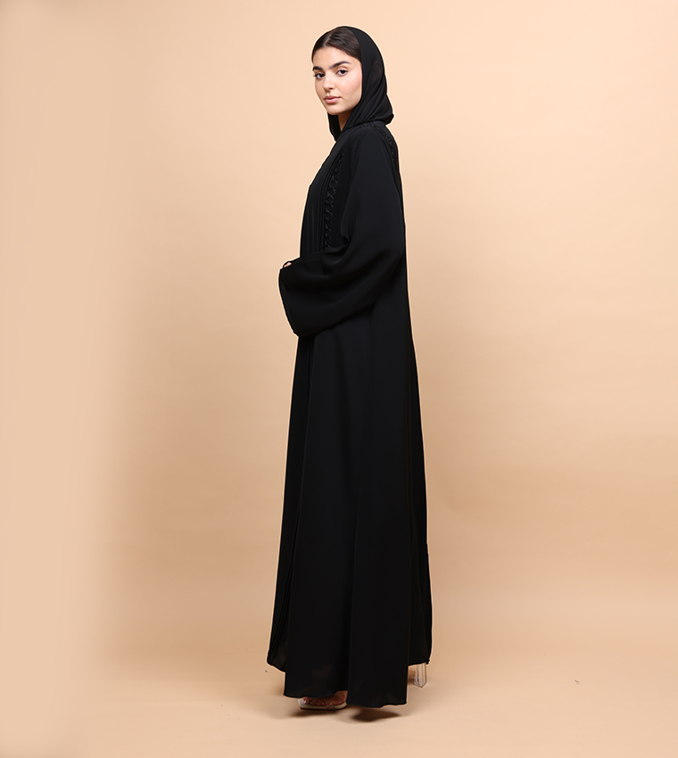 CELESTIAL Embellished Flared Sleeves Abaya