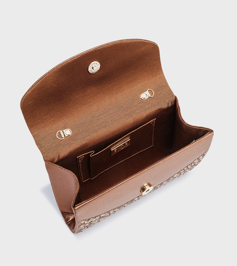 Embellished Envelope Clutch