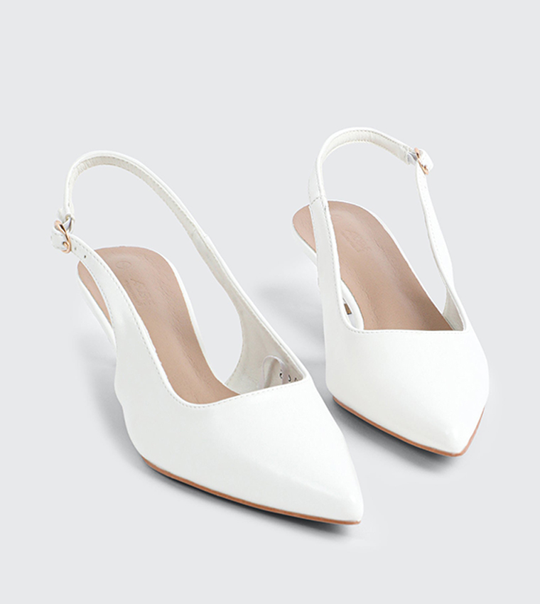 Ardene  Pumps - White Pumps