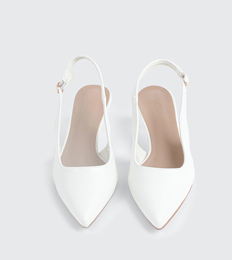 Ardene  Pumps - White Pumps