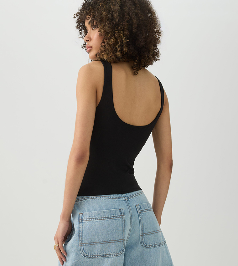 اردين  توبات بلا أكمام  - أسود Sleeveless Tops