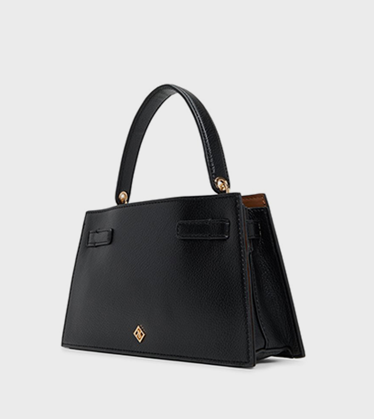 BECCCCA Textured Top Handle Bag