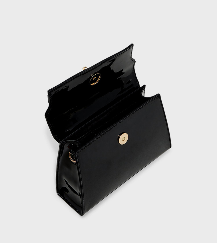 JOSYE Twist Lock Top Handle Bag
