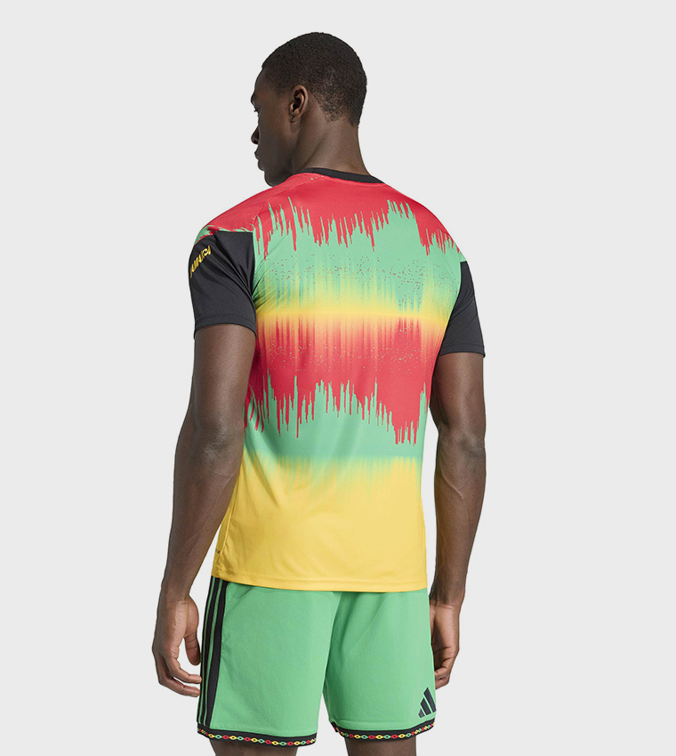 Jamaica FIFA 26 X Bob Marley Home Pre Match Jersey T-shirt