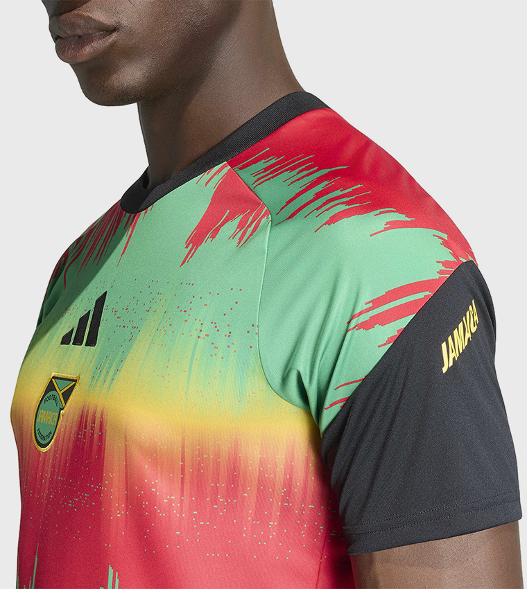 Jamaica FIFA 26 X Bob Marley Home Pre Match Jersey T-shirt