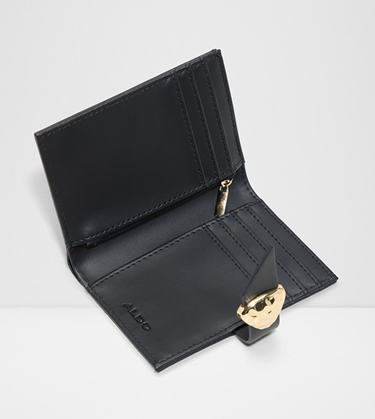VALANAGYN Solid Snap Button Wallet