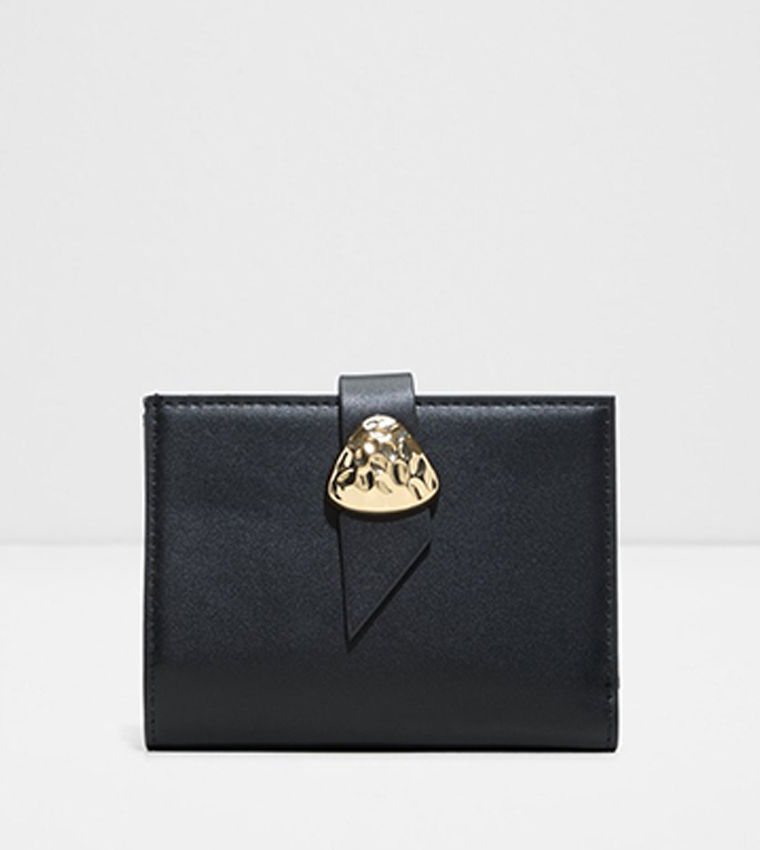 VALANAGYN Solid Snap Button Wallet