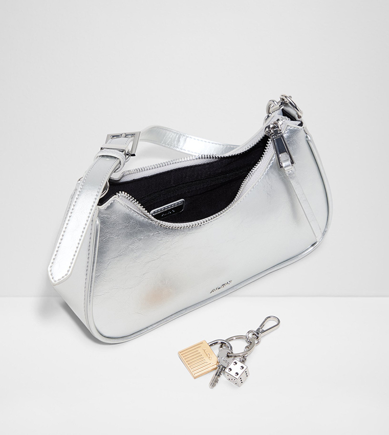 Aldo  Shoulder Bags - Silver Shoulder bags