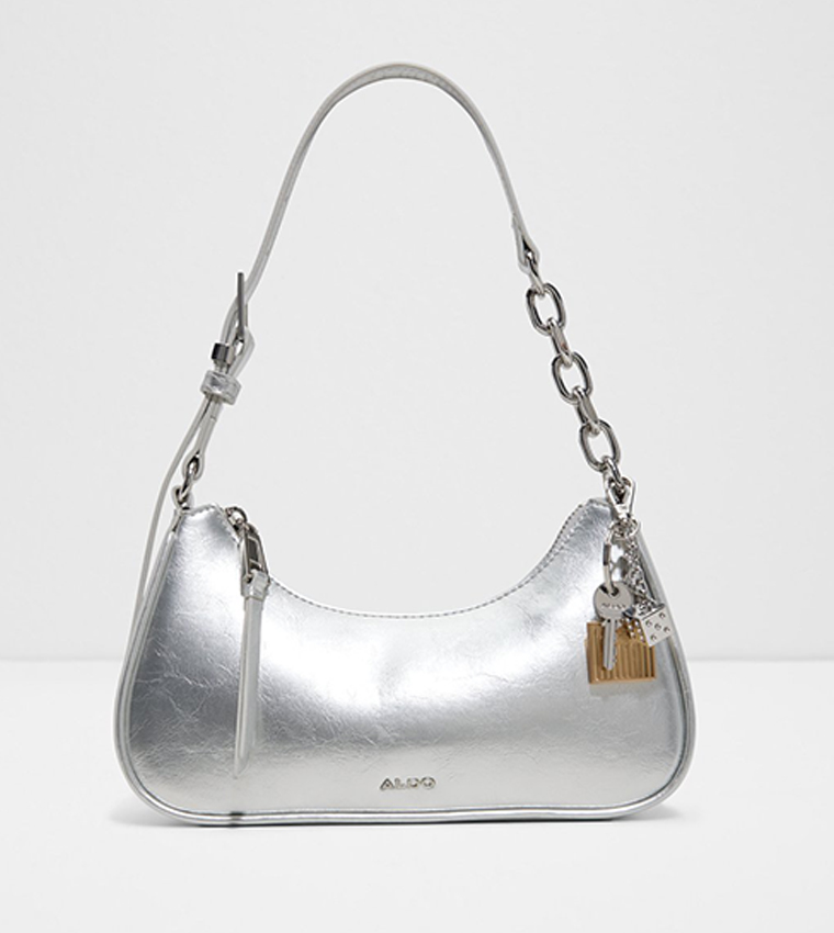 Aldo  Shoulder Bags - Silver Shoulder bags