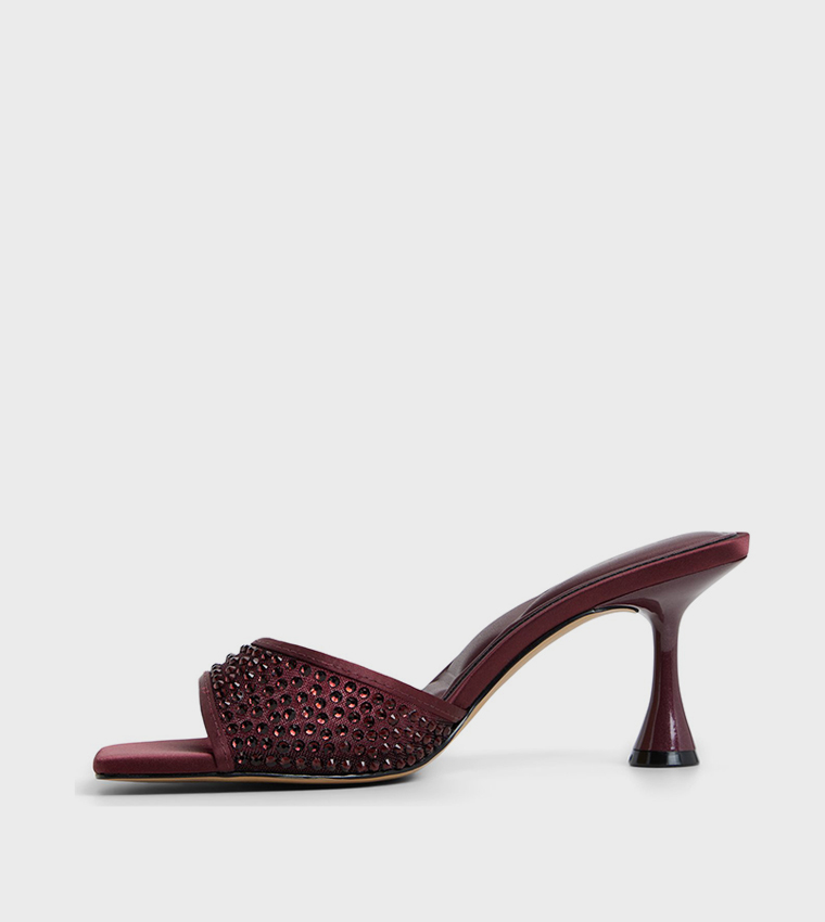 AGATHA Embellished Heeled Sandals