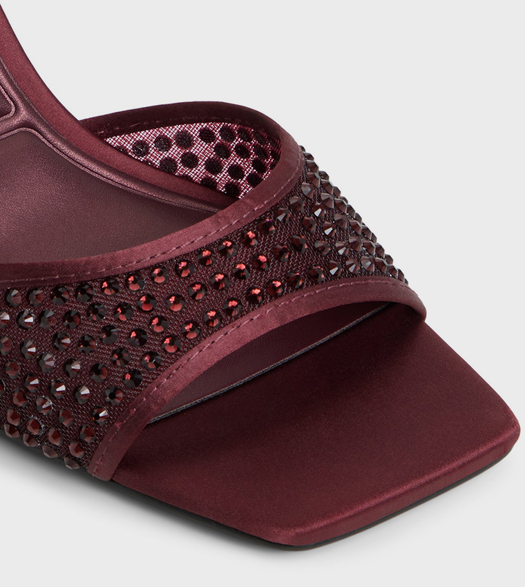 AGATHA Embellished Heeled Sandals