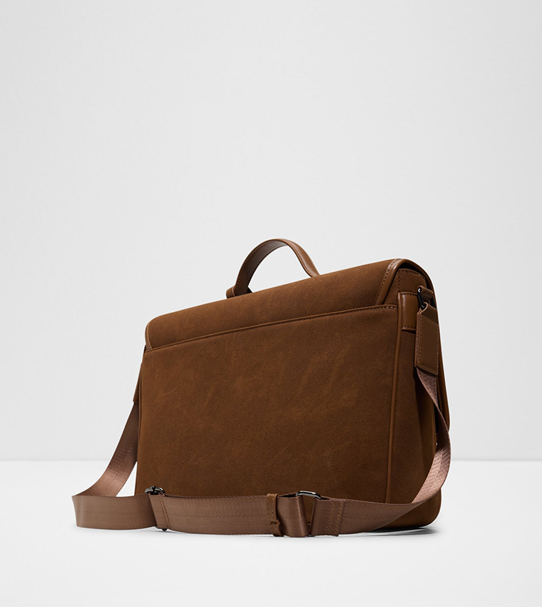 AGRERAMOND Textured Flap Laptop Bag