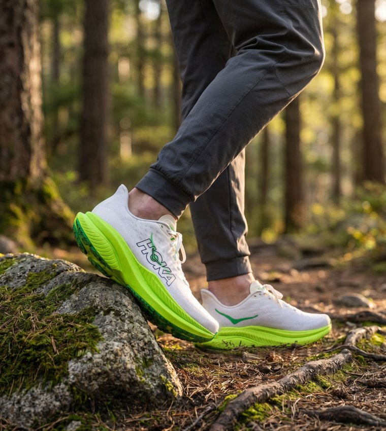 MACH 6 Lace Up Running Shoes