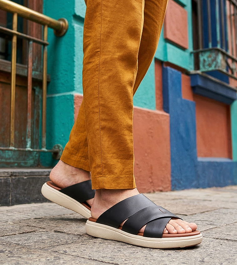Steve Madden  Arabic Sandals - BLACK Casual Sandals