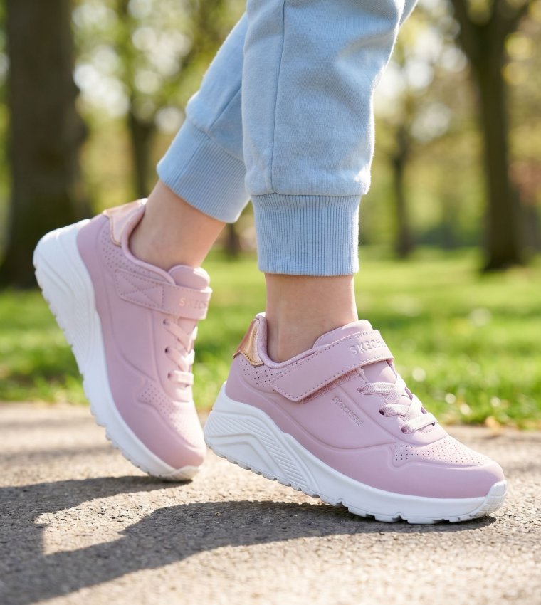 UNO LITE - PRECIOUS SHIMMER Velcro Closure Shoes