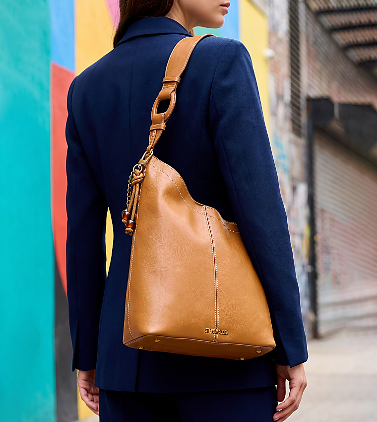 CROSBY Textured Shoulder Bag