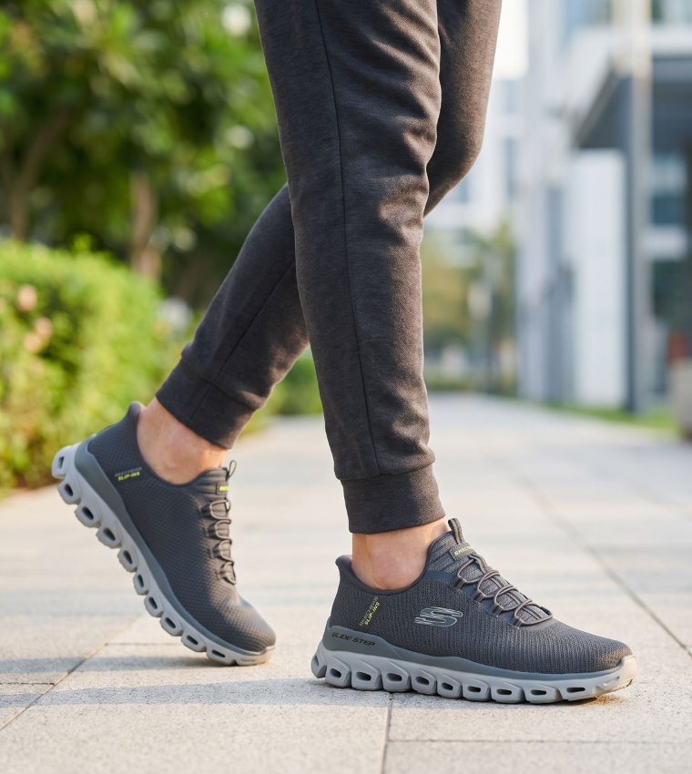 Skechers  Walking Shoes - CHARCOAL Walking Shoes