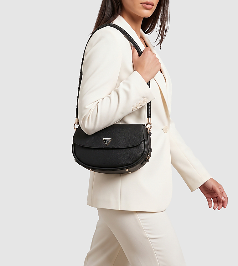Guess  Shoulder Bags - BLACK Shoulder bags