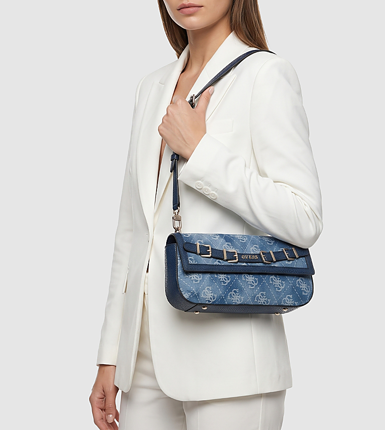 Guess  Shoulder Bags - Blue Shoulder bags