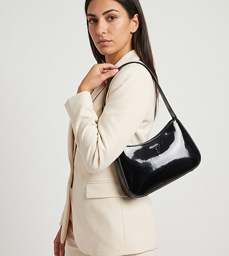 Guess  Shoulder Bags - BLACK Shoulder bags