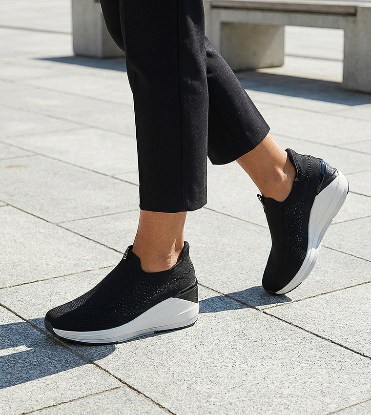 THE TRIPLE Embellished Slip-On Shoes