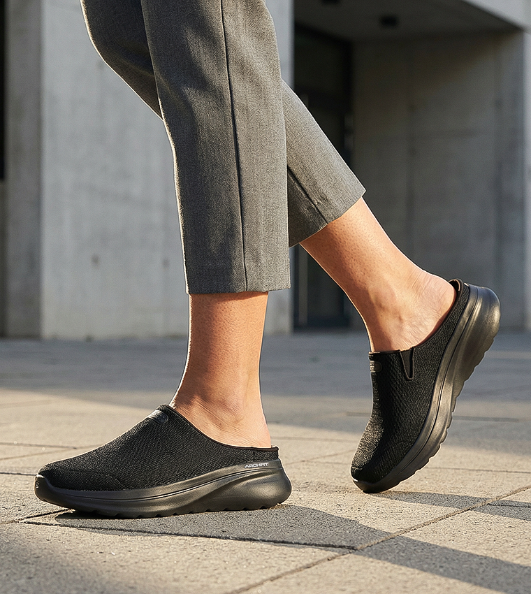 GO WALK ARCH FIT N-JOY Mule Shoes