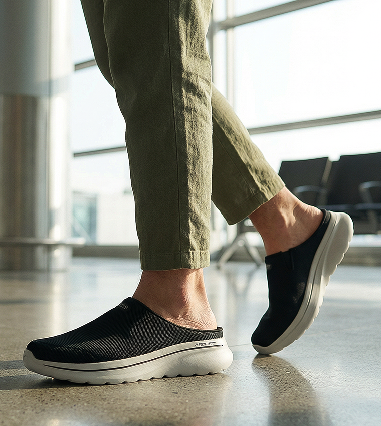 GO WALK ARCH FIT N-JOY Mule Shoes