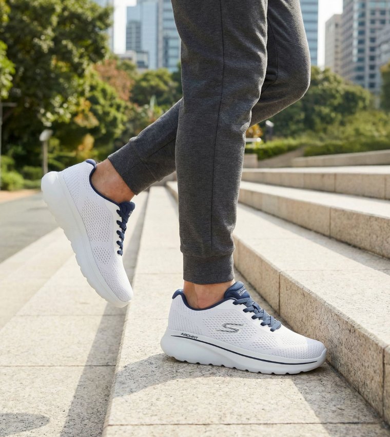 GO WALK ARCH FIT N-JOY Textured Slip-On Shoes