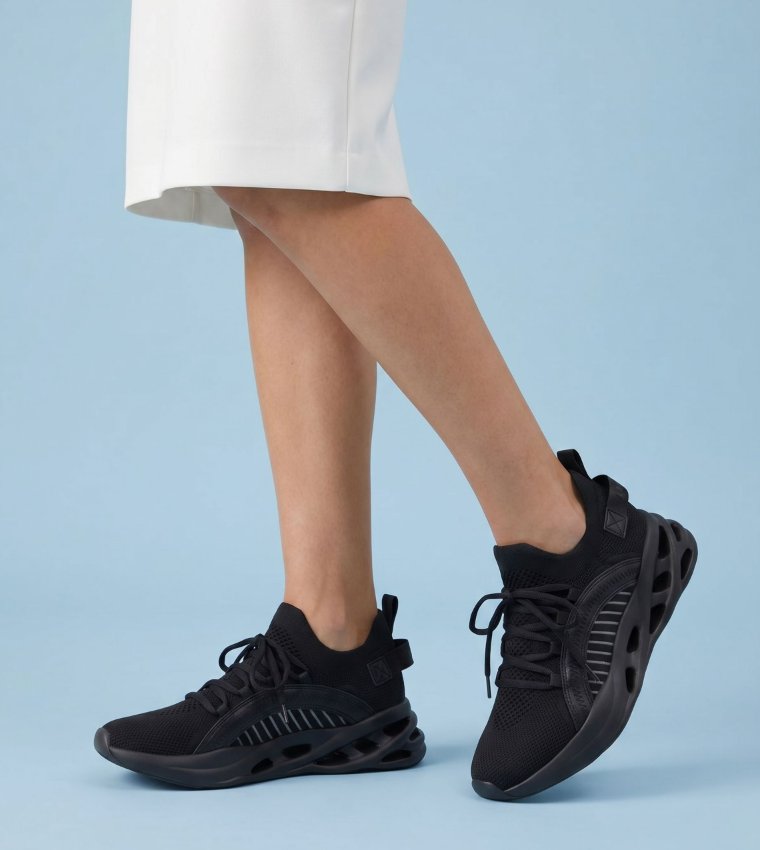 MOTIONXX Lace Up Sock Sneakers